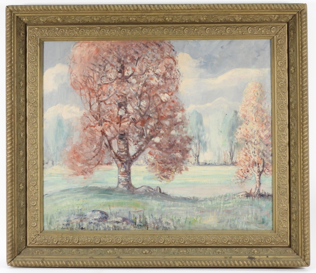 WILLIAM LESTER STEVENS TREE LINED