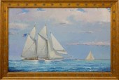 WILLIAM LOWE OIL ON CANVAS "SA