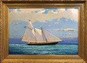 WILLIAM LOWE OIL ON CANVAS "SC