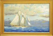 WILLIAM LOWE OIL ON LINEN "SCH