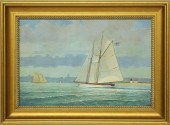 WILLIAM LOWE OIL ON LINEN "SCH