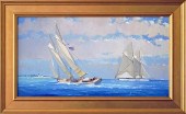 WILLIAM LOWE OIL ON LINEN "HAR