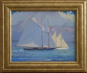 WILLIAM LOWE OIL ON LINEN "COL