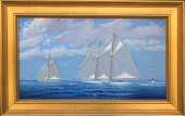 WILLIAM LOWE OIL ON LINEN "PER