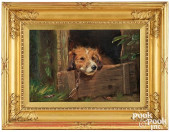WILLIAM LUKER JR. DOG PORTRAIT