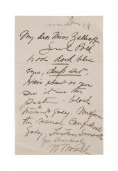 WILLIAM M. POLK LETTER ABOUT C