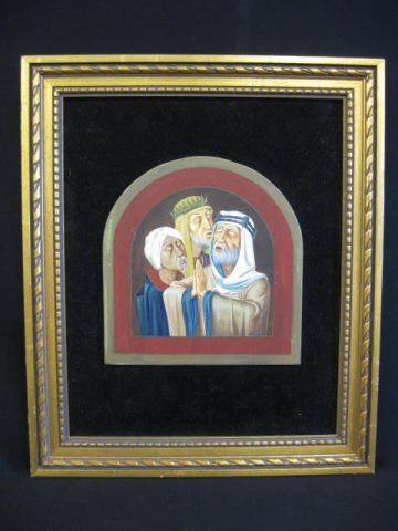 William M. Ruth Oil on Panel