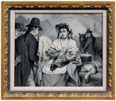 William Magrath painting (Iris