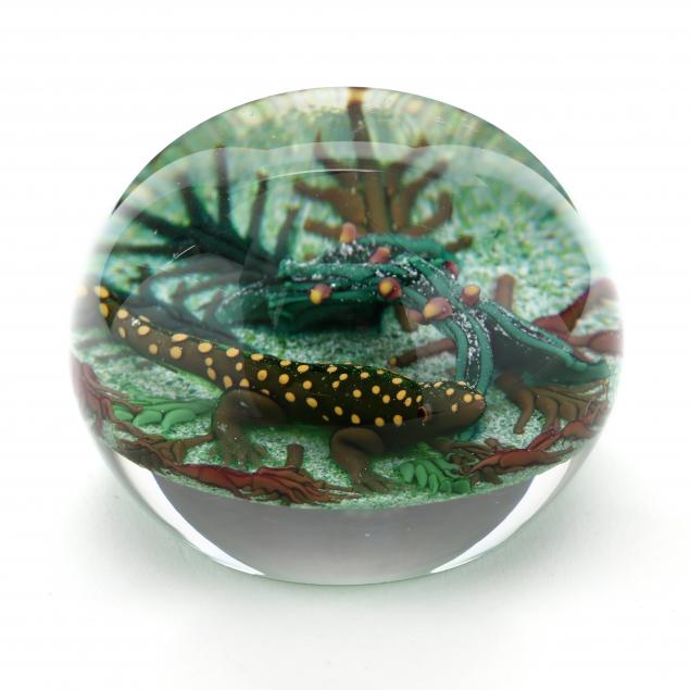 WILLIAM MANSON, SALAMANDER GLASS