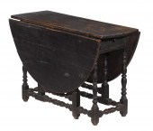 WILLIAM & MARY BLACK PAINTED G