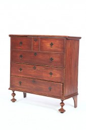 WILLIAM & MARY BLANKET CHEST.