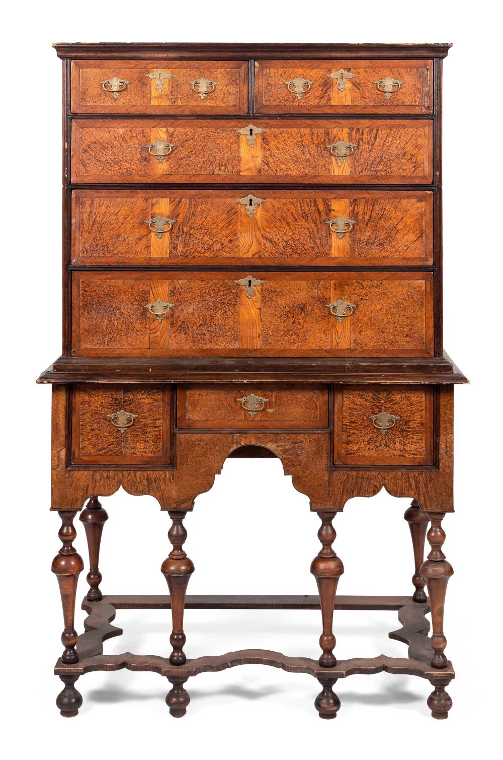 WILLIAM & MARY HIGHBOY RHODE