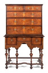 WILLIAM & MARY HIGHBOY RHODE I