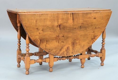 WILLIAM & MARY MAPLE GATE LEG