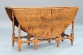 WILLIAM & MARY MAPLE GATE LEG