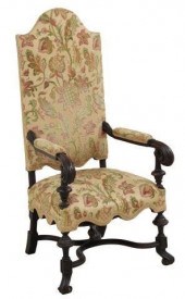 WILLIAM & MARY STYLE HIGHBACK
