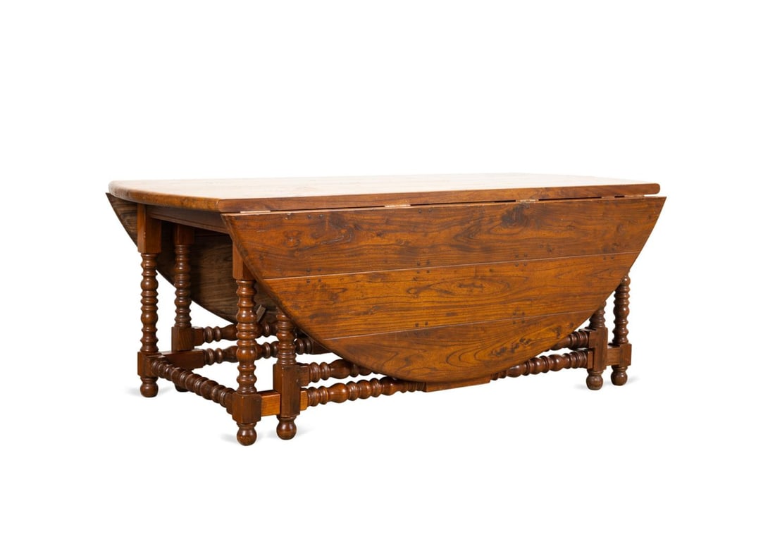 WILLIAM & MARY STYLE LARGE GATE LEG