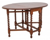 WILLIAM & MARY STYLE OAK SIDE