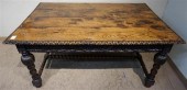 WILLIAM & MARY STYLE OAK TREST