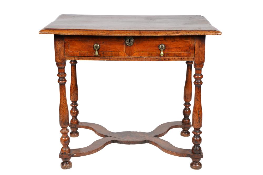 WILLIAM & MARY STYLE WALNUT SIDE