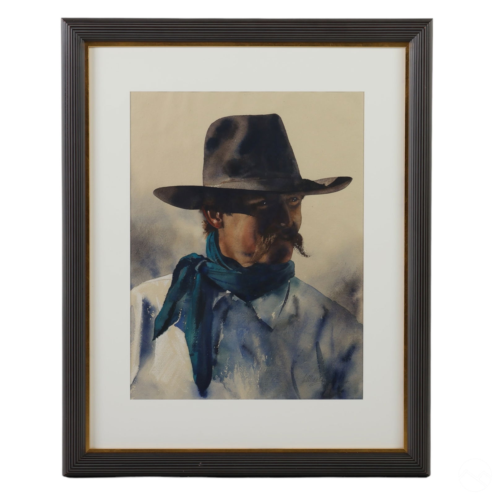 WILLIAM MATTHEWS B.1949 COWBOY