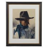 WILLIAM MATTHEWS B.1949 COWBOY