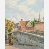 WILLIAM MAW EGLEY "STONE BRIDG