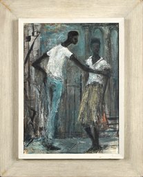 William Maynard oil on masonite,