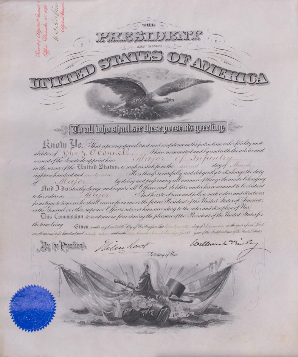 WILLIAM MCKINLEY AND ELIHU ROOT