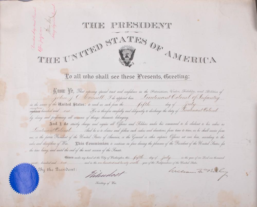 WILLIAM MCKINLEY AND ELIHU ROOT