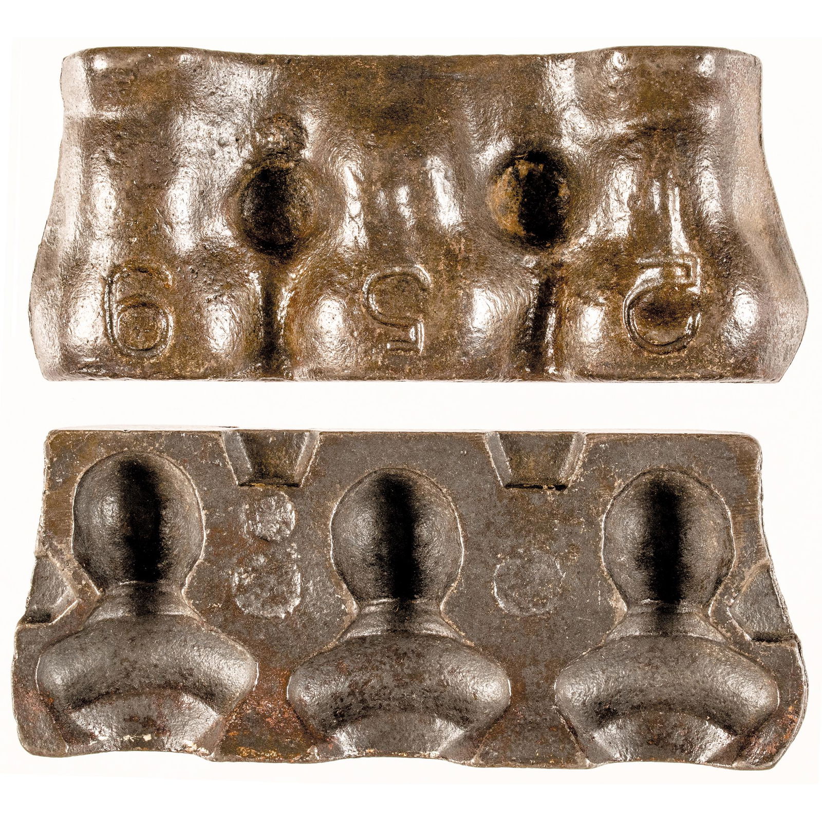 WILLIAM MCKINLEY MATED CAST IRON