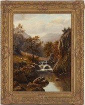 WILLIAM MELLOR OIL LANDSCAPE P