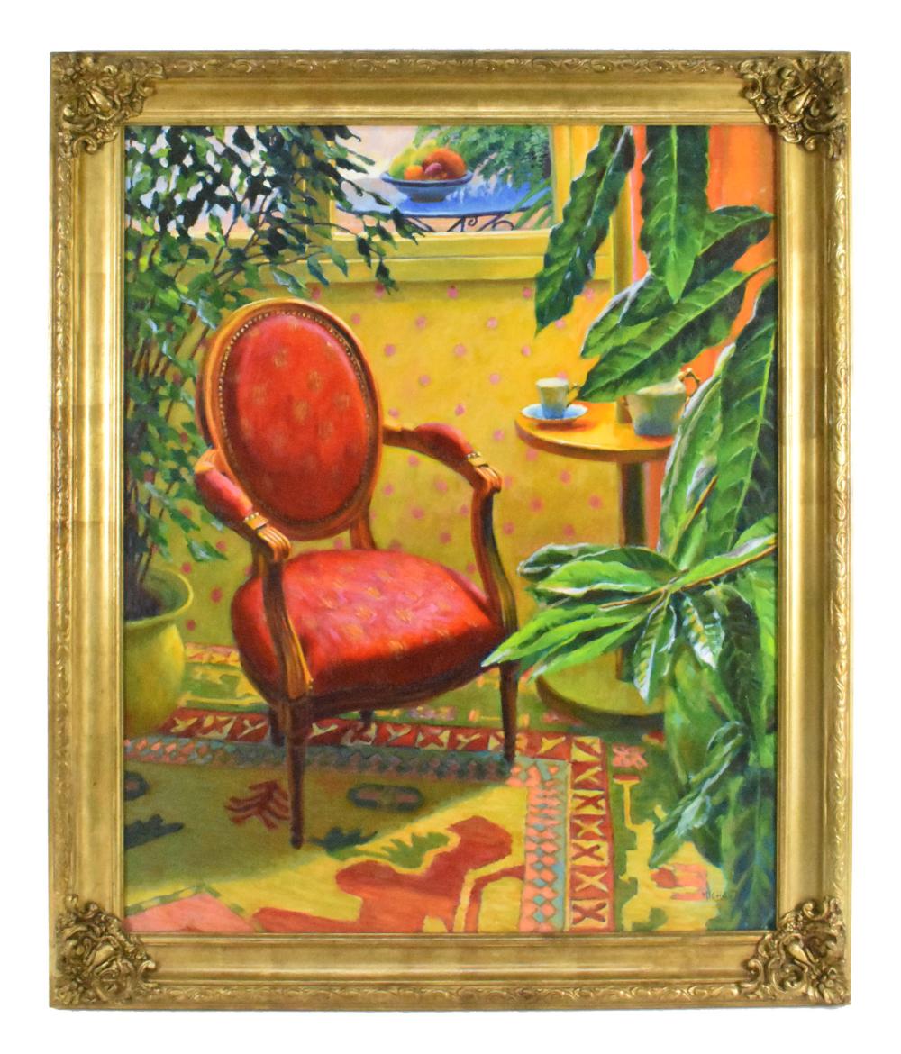 WILLIAM MICHAUT (B. 1947) PAINTING,
