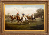 WILLIAM MORRIS, "POLO MATCH",