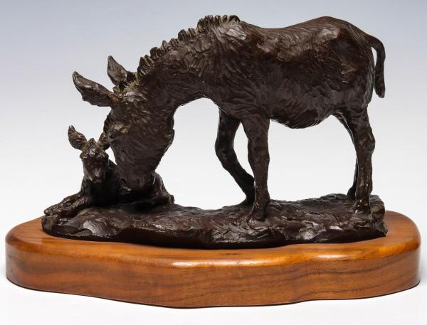 WILLIAM MOYERS (1916-2010) BRONZE