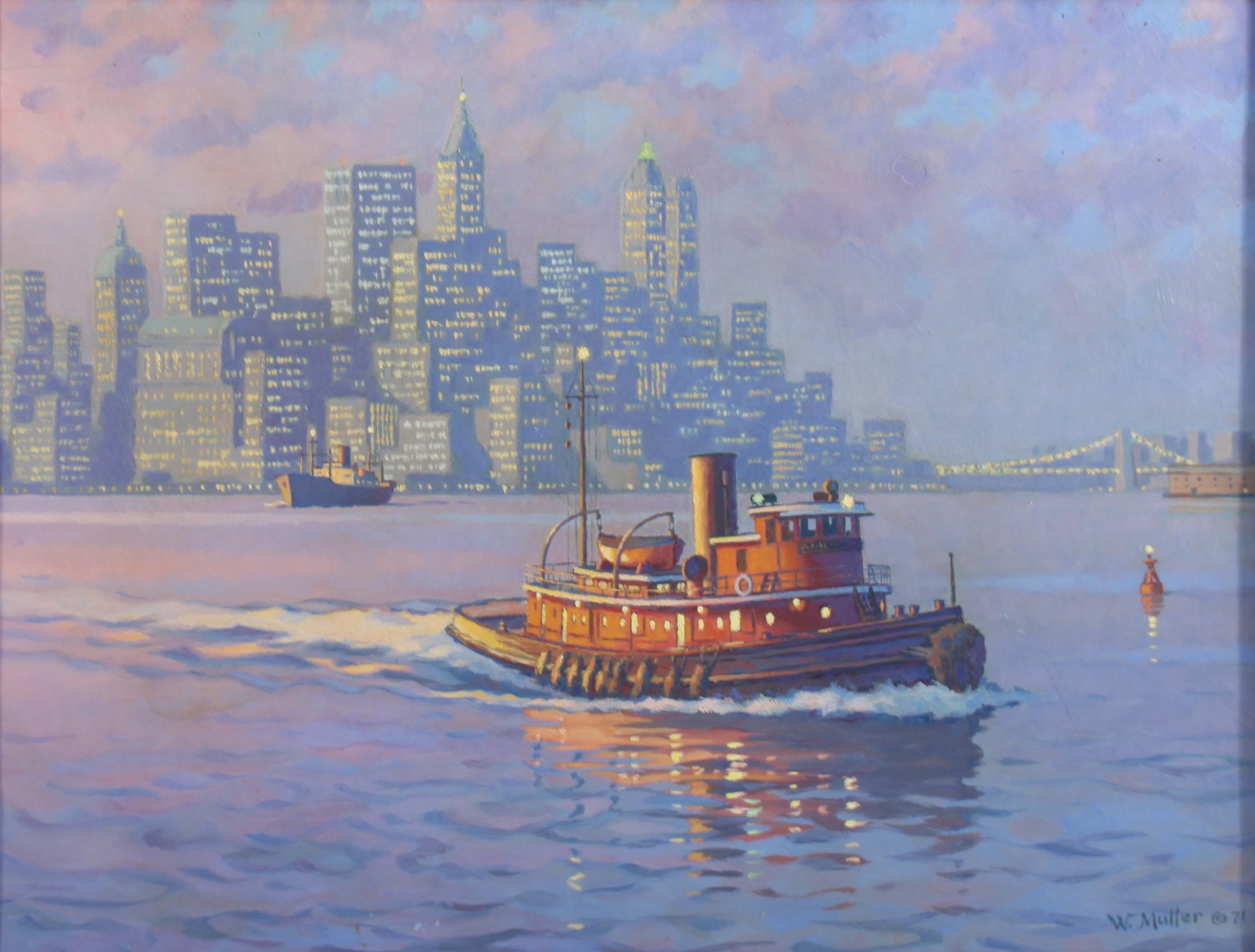 WILLIAM MULLER (AMERICAN, B. 1937).