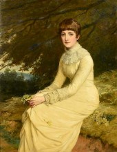WILLIAM OLIVER PAINTING, EX. R