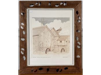 William Olivet print, Heifer