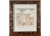 William Olivet print, Heifer S