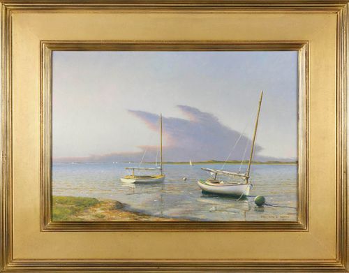 WILLIAM P. DUFFY OIL ON LINEN