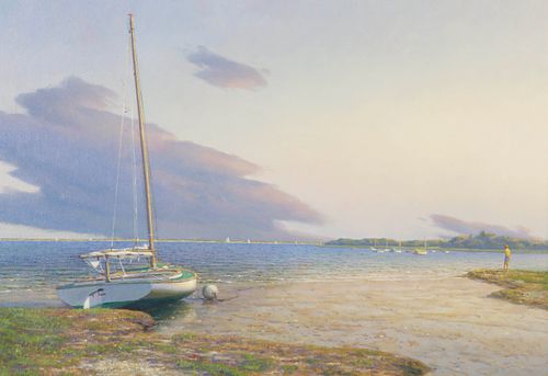 WILLIAM P. DUFFY OIL ON LINEN