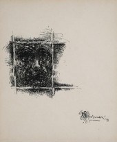 WILLIAM PACHNER, INK ON PAPER,