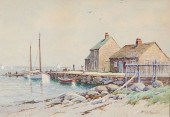 WILLIAM PASKELL WATERCOLOR ON