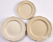 WILLIAM PITT SALT GLAZE PLATE