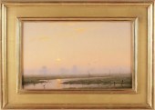 WILLIAM R. DAVIS OIL ON PANEL