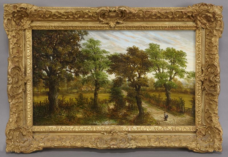 William R. Stone oil painting on