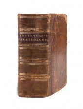 WILLIAM ROBERTSON, PHRASOLOGIA