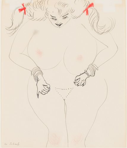 WILLIAM SCHARF, DANCER, RED HAIR