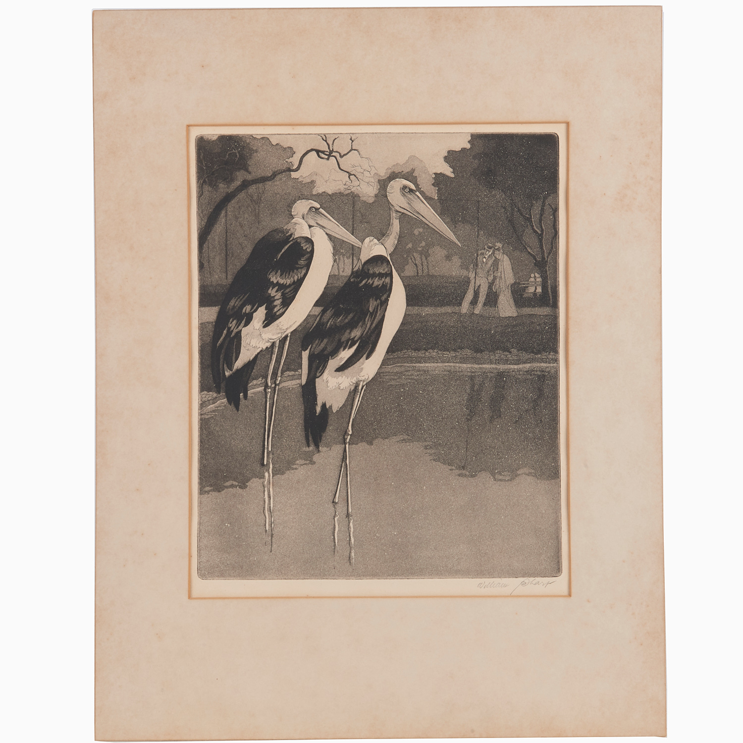 WILLIAM SHARP, ETCHING William