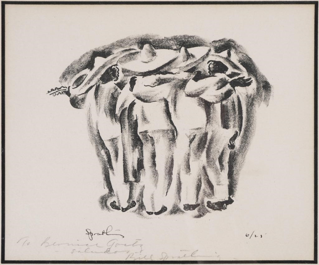 WILLIAM SPRATLING, SIGNED